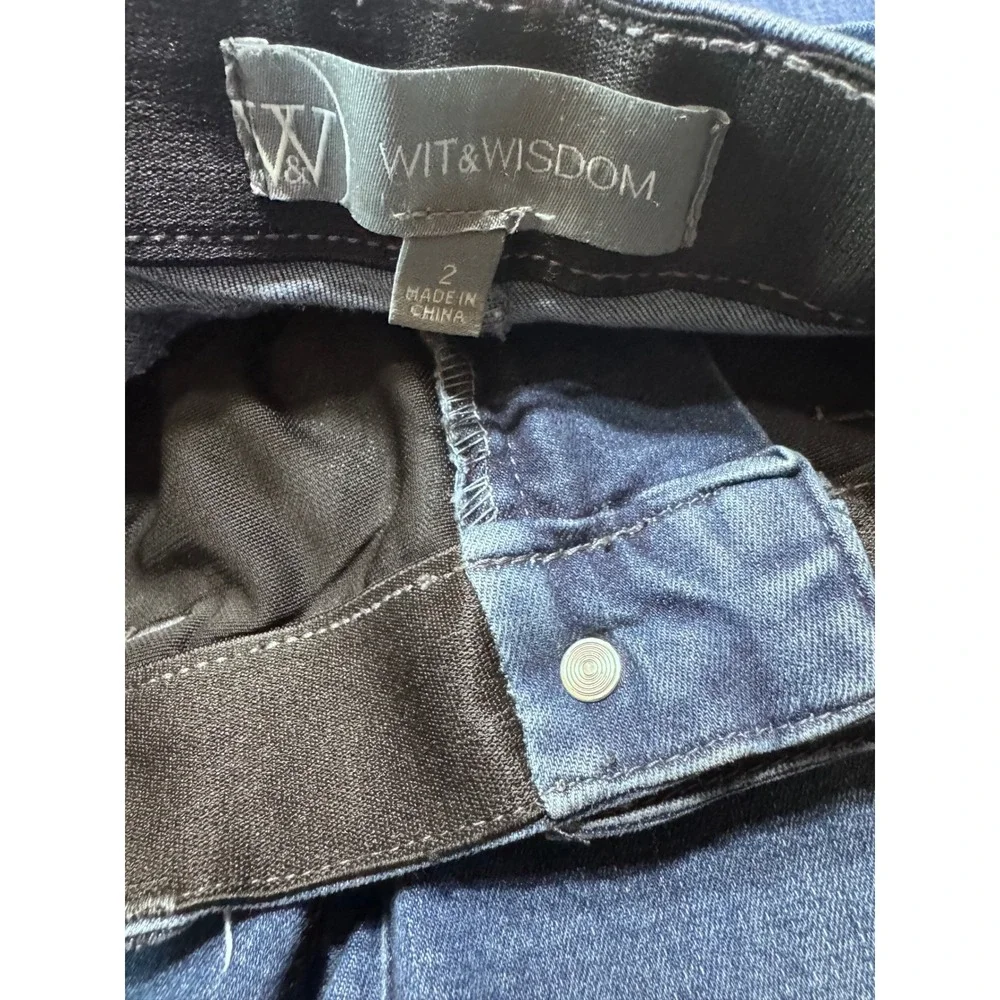 Wit & Wisdom Jeans Womens 2 Ab-solution Skinny Denim Blue Casual‎ Stretch
